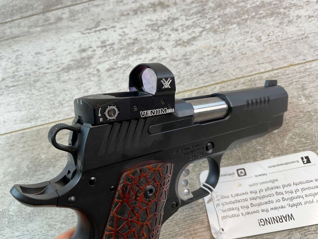 ED BROWN KC9 G4 VTX 9MM SEMI AUTO PISTOL W/ VORTEX VENOM RED DOT, NEW #6-01603-PF