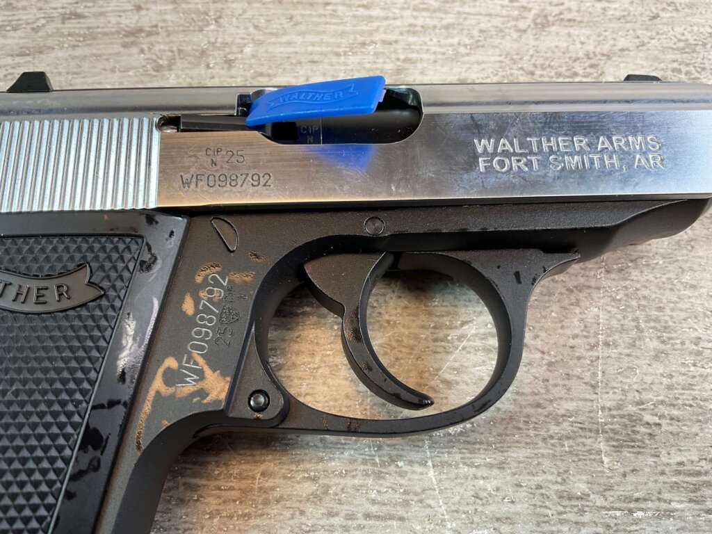 WALTHER PPK/S .22LR SEMI AUTO PISTOL, NEW #6-01607-PF