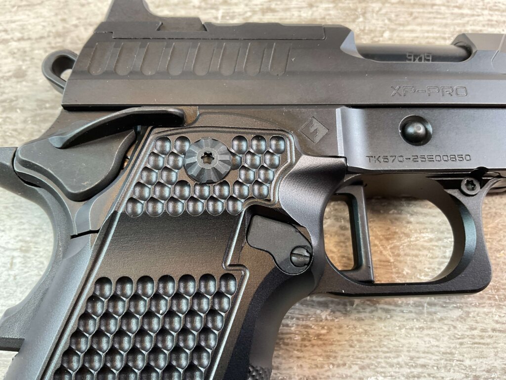 FUSION XP PRO BLACK 9MM SEMI AUTO PISTOL, NEW IN BOX #6-01611-PF