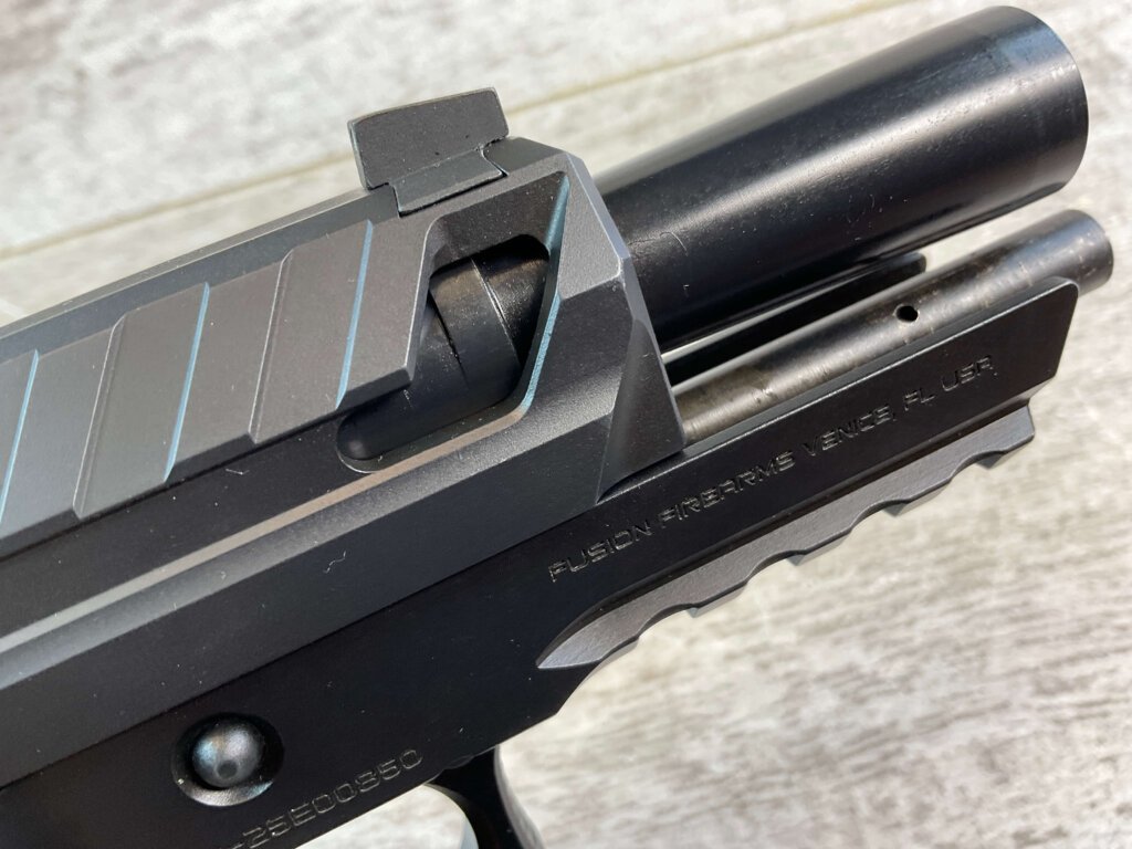 FUSION XP PRO BLACK 9MM SEMI AUTO PISTOL, NEW IN BOX #6-01611-PF