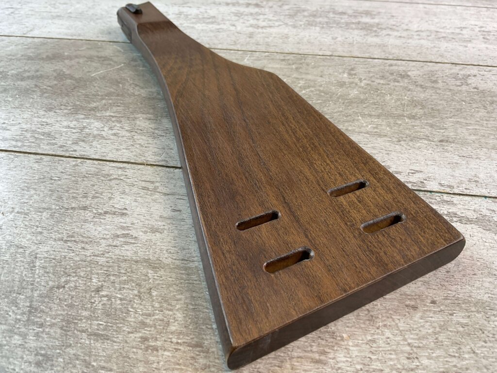 P08 LUGER PISTOL AFTERMARKET WOODEN STOCK, MODERN DEFENSE CORP, NEW IN BOX #5-11705-PF