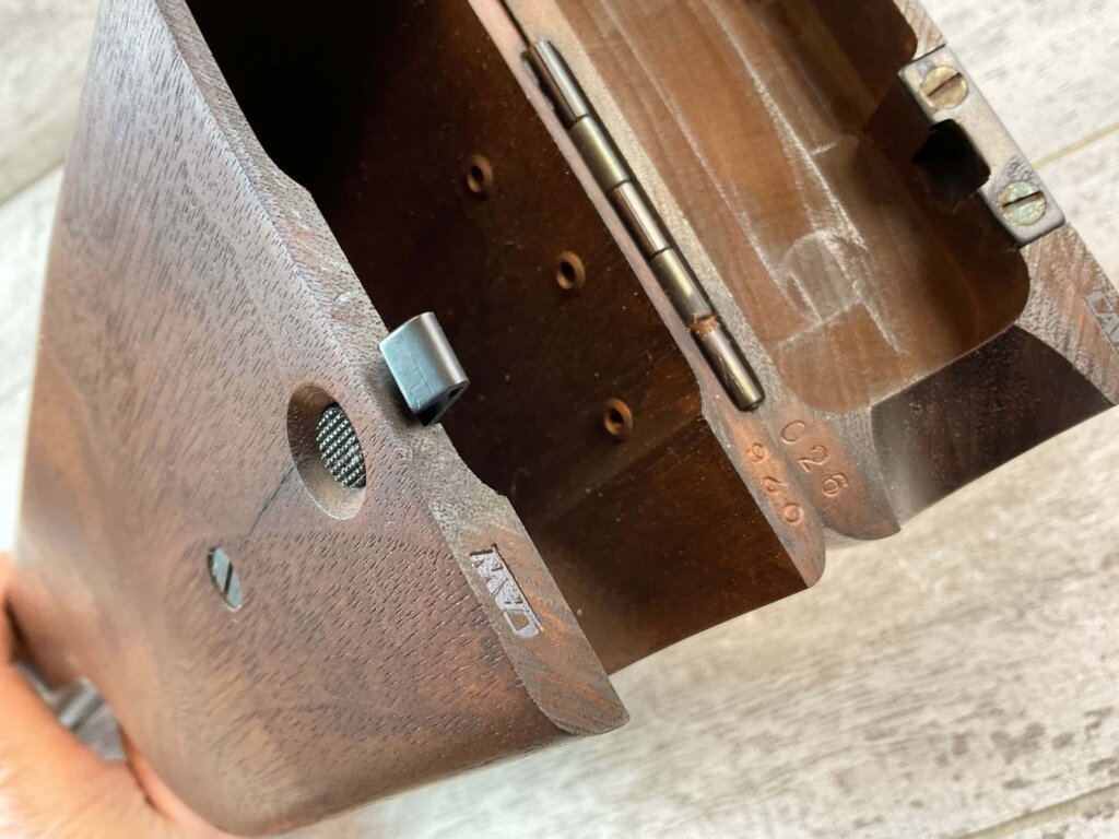 ARTILLERY LUGER AFTERMARKET WOODEN HOLSTER / STOCK #5-11703-PF