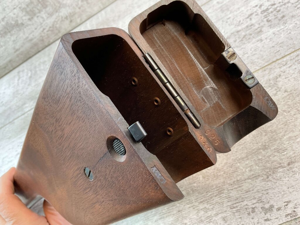 ARTILLERY LUGER AFTERMARKET WOODEN HOLSTER / STOCK #5-11703-PF