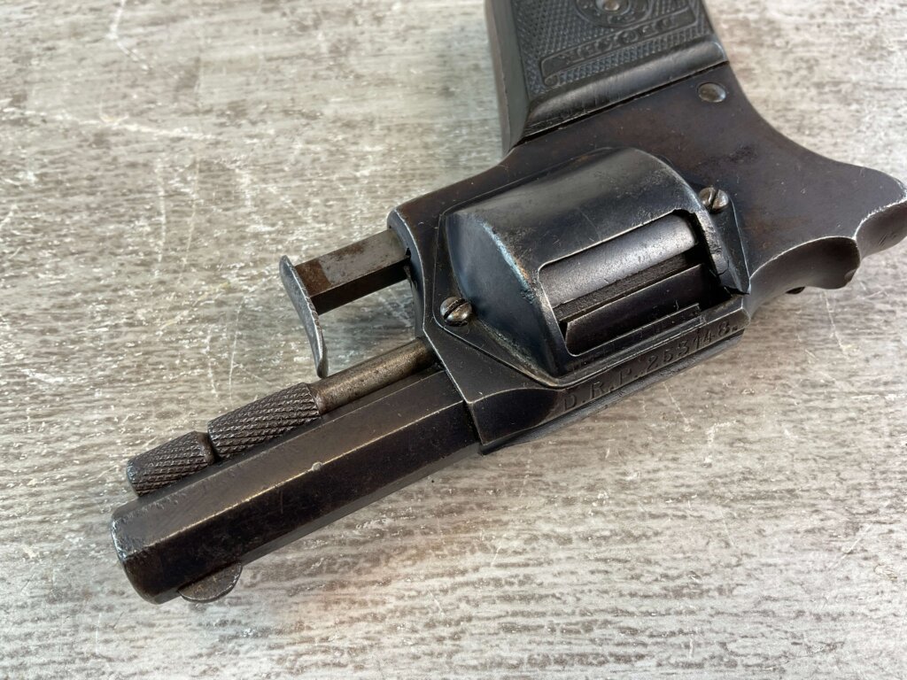 DECKER 1912 6.35MM REVOLVER, JAMES EARL JONES COLLECTION, RARE #5-10915-PF