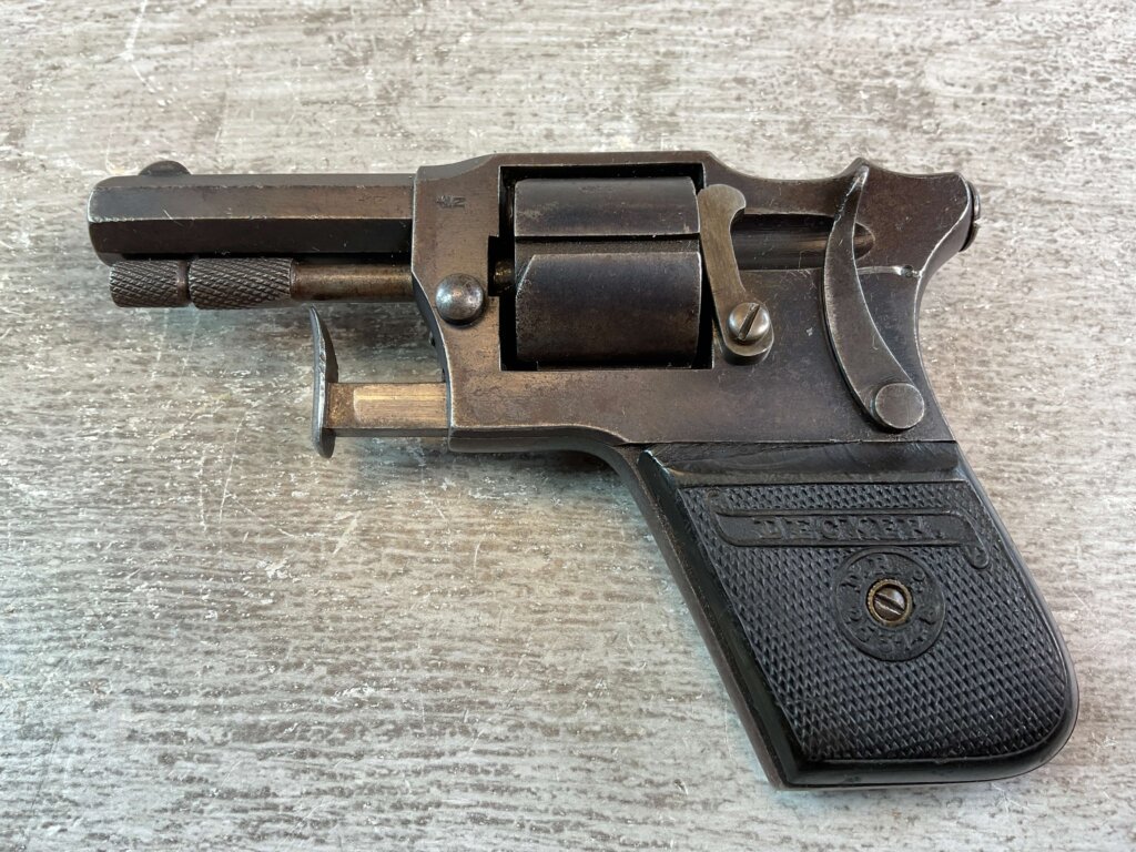 DECKER 1912 6.35MM REVOLVER, JAMES EARL JONES COLLECTION, RARE #5-10915-PF