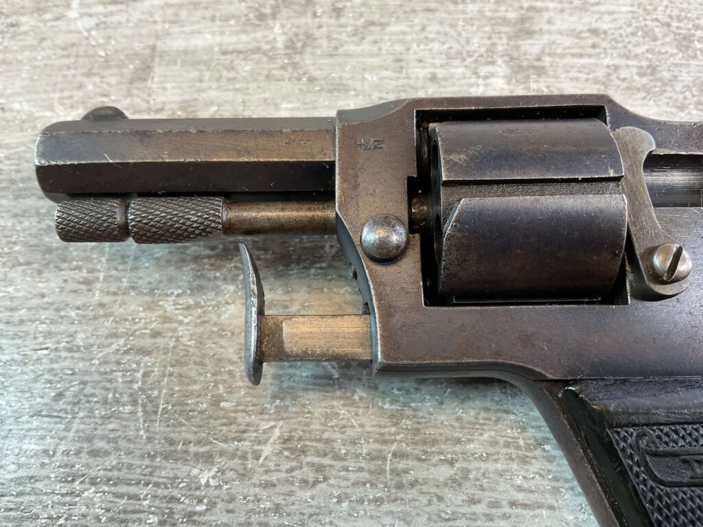 DECKER 1912 6.35MM REVOLVER, JAMES EARL JONES COLLECTION, RARE #5-10915-PF