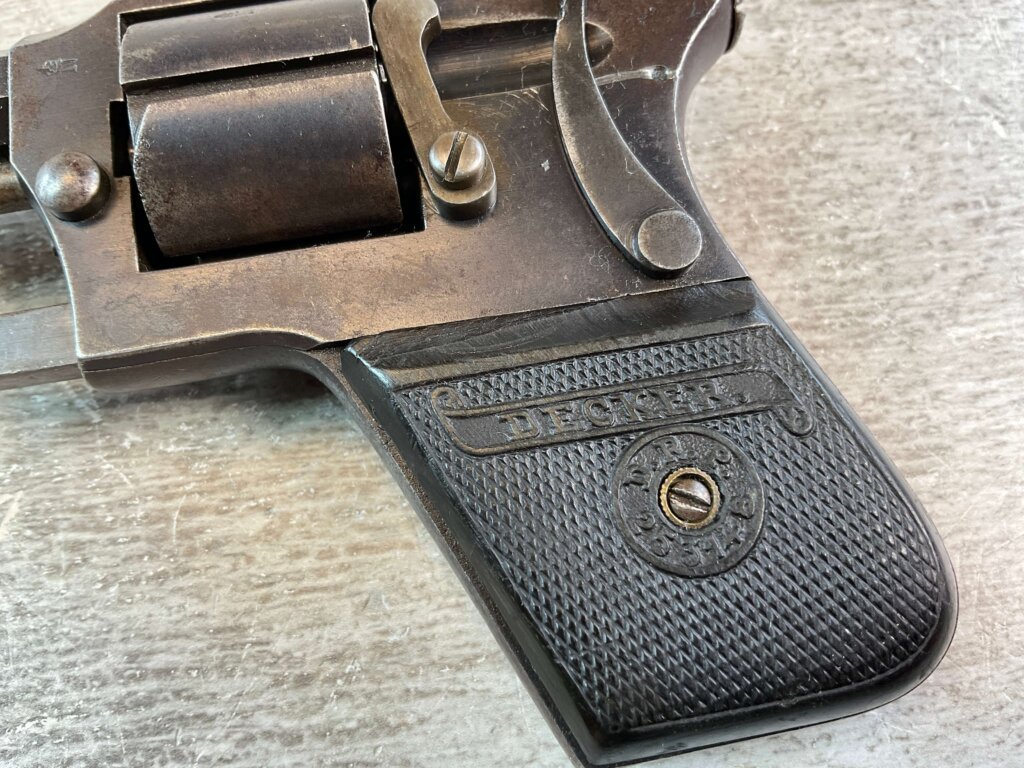 DECKER 1912 6.35MM REVOLVER, JAMES EARL JONES COLLECTION, RARE #5-10915-PF