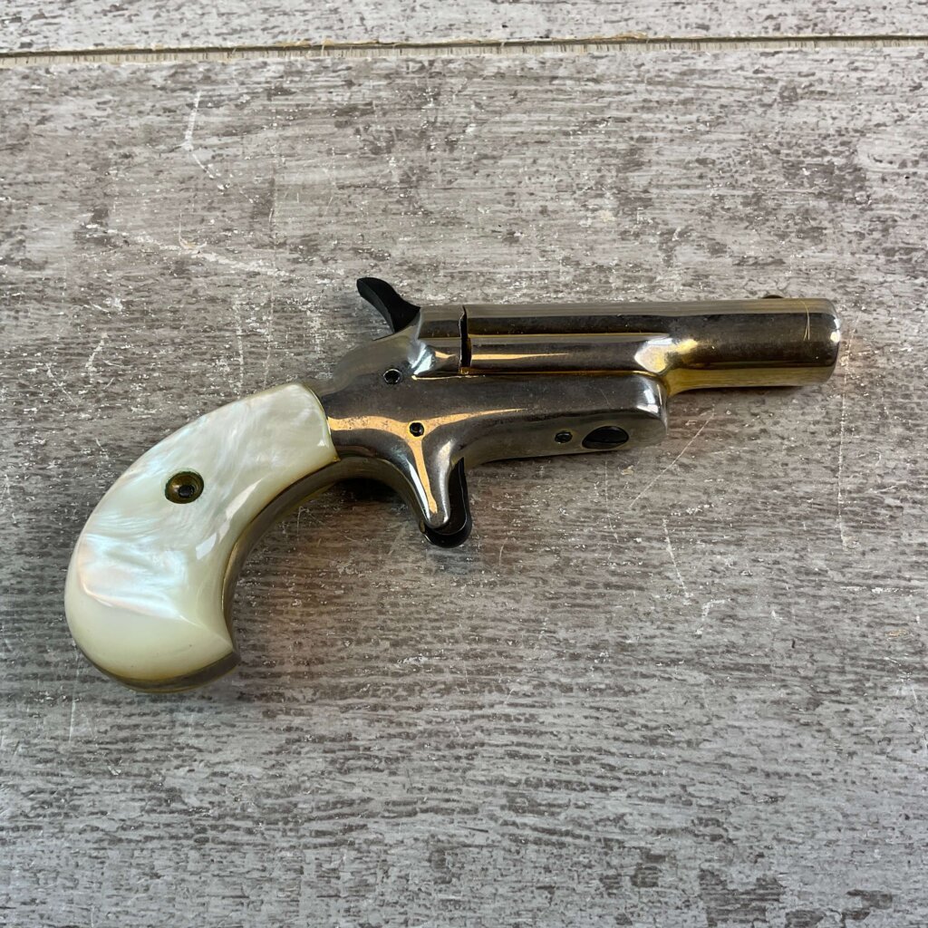 COLT LADY DERINGER .22 SHORT SINGLE SHOT PISTOL, JAMES EARL JONES COLLECTION #5-10916-PF