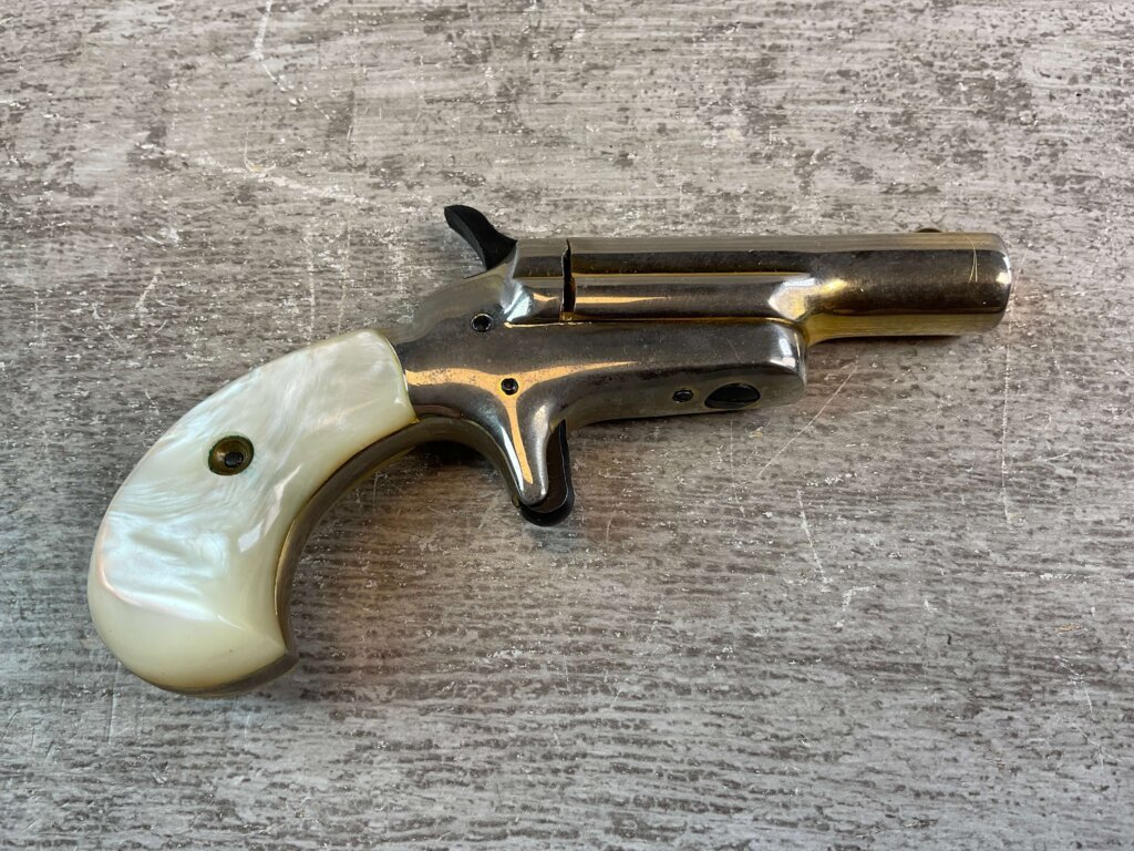 COLT LADY DERINGER .22 SHORT SINGLE SHOT PISTOL, JAMES EARL JONES COLLECTION #5-10916-PF