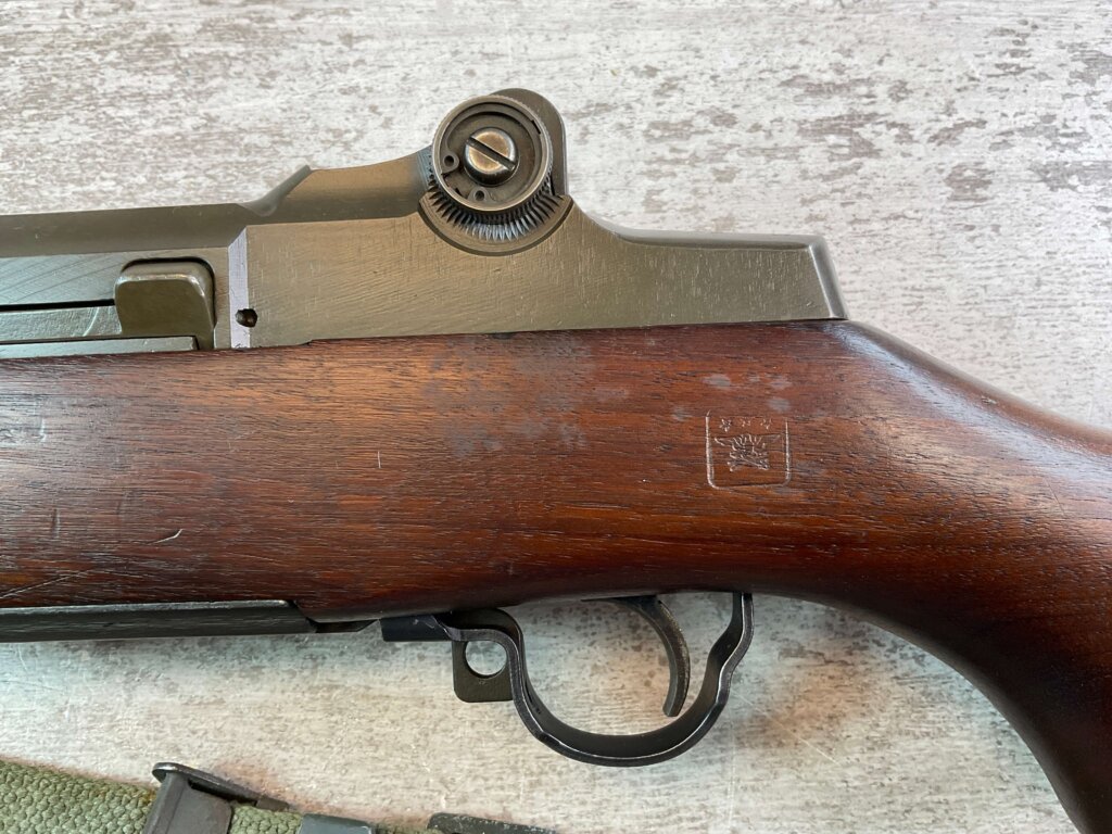 SPRINGFIELD M1 GARAND 30-06 SEMI AUTO RIFLE, 1944 MFR #6-01613-PF