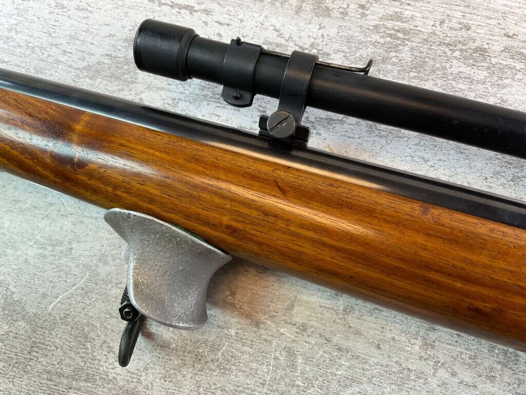 VICKERS MARTINI EMPIRE FALLING BLOCK .22LR RIFLE, JAMES EARL JONES "FAVORITES" COLLECTION #5-11055