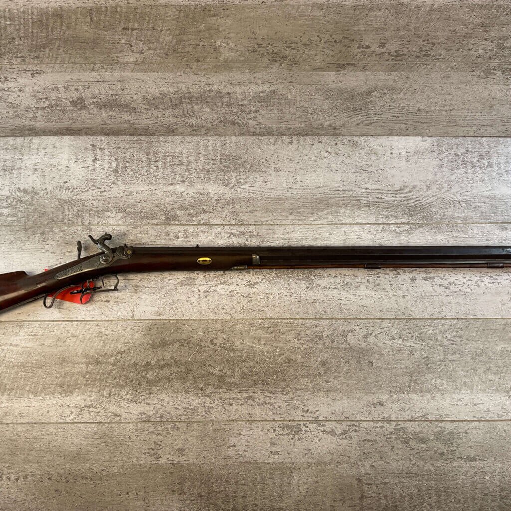 N. LEWIS HALF STOCK 42 CAL. PERCUSSION TARGET RIFLE, JAMES EARL JONES "FAVORITES" COLLECTION, CIVIL WAR ERA #5-11056