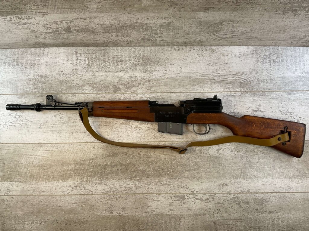 FRENCH MAS 1949/56 SEMI AUTO CUTAWAY 7.5MM FRENCH RIFLE, JAMES EARL JONES "FAVORITES" COLLECTION, RARE #5-11058