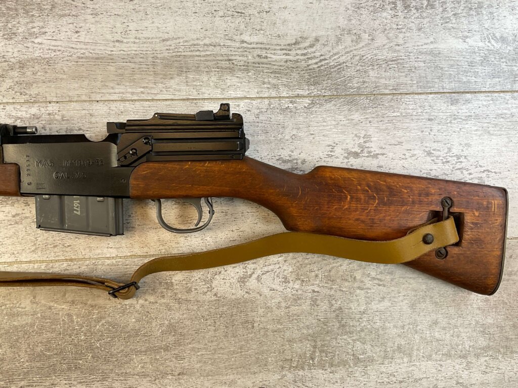 FRENCH MAS 1949/56 SEMI AUTO CUTAWAY 7.5MM FRENCH RIFLE, JAMES EARL JONES "FAVORITES" COLLECTION, RARE #5-11058