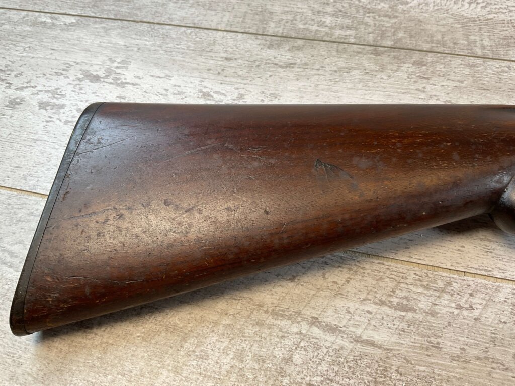 ITHACA DOUBLE BBL DAMASCUS 12 GA. SHOTGUN, JAMES EARL JONES "FAVORITES" COLLECTION #5-11059