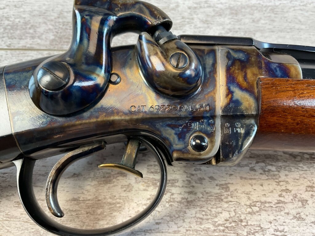 PIETTA SMITH CAVALRY CARBINE .50 CAL BLACK POWDER, JAMES EARL JONES "FAVORITES" COLLECTION, ANTIQUE #5-11064