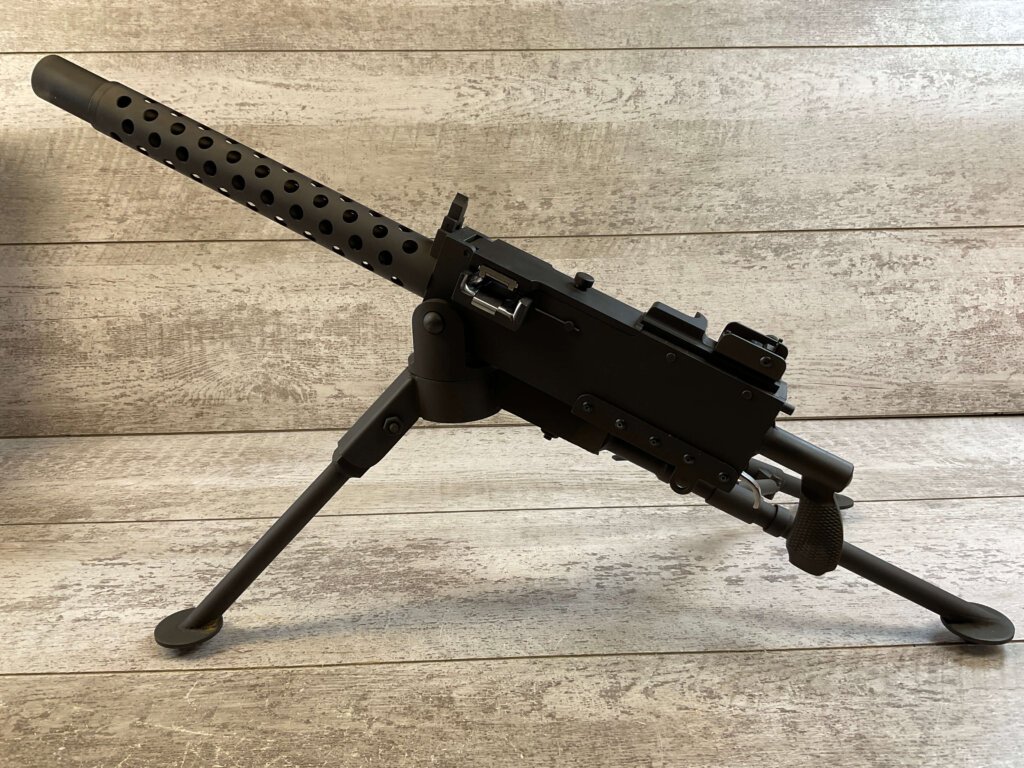 TIPPMANN ARMS CO 1919A4 MINIATURE 1/2 SCALE, .22LR SEMI AUTO FIREARM, JAMES EARL JONES "FAVORITES" COLLECTION, VERY RARE #5-11065