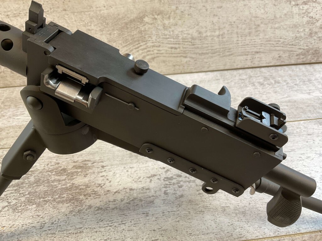 TIPPMANN ARMS CO 1919A4 MINIATURE 1/2 SCALE, .22LR SEMI AUTO FIREARM, JAMES EARL JONES "FAVORITES" COLLECTION, VERY RARE #5-11065