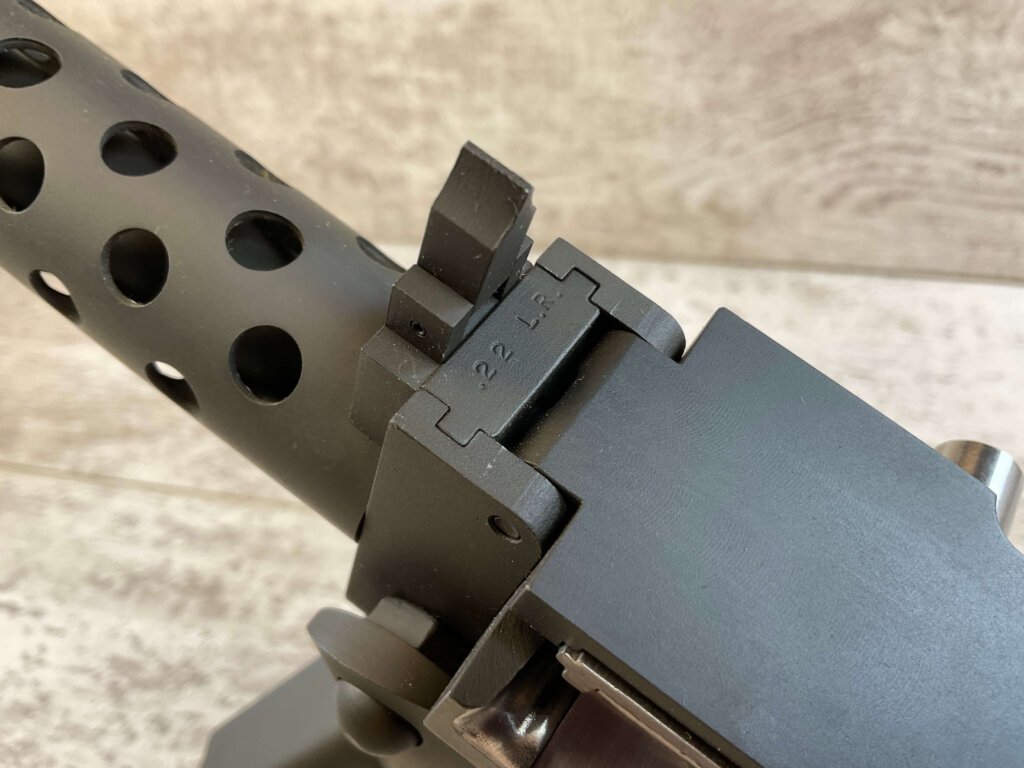 TIPPMANN ARMS CO 1919A4 MINIATURE 1/2 SCALE, .22LR SEMI AUTO FIREARM, JAMES EARL JONES "FAVORITES" COLLECTION, VERY RARE #5-11065