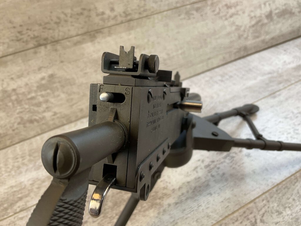 TIPPMANN ARMS CO 1919A4 MINIATURE 1/2 SCALE, .22LR SEMI AUTO FIREARM, JAMES EARL JONES "FAVORITES" COLLECTION, VERY RARE #5-11065