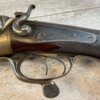 CHARLES BOSWELL 8GA. BLACK POWDER SXS DOUBLE BARREL DAMASCUS SHOTGUN, JAMES EARL JONES "FAVORITES" COLLECTION #5-11066
