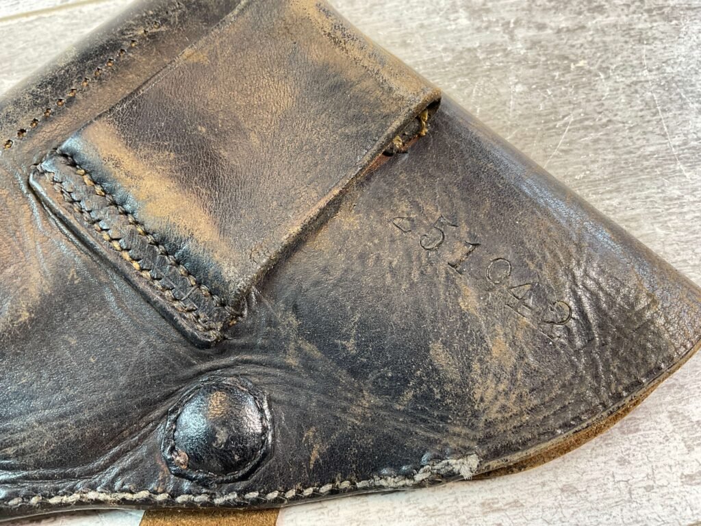 MAUSER 1914 POLICE RECLAIMED LEATHER HOLSTER #5-11716-PF
