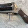 BELGIAN 7MM PINFIRE ROCKET PEPPERBOX REVOLVER, JAMES EARL JONES COLLECTION, ANTIQUE #5-10920-PF