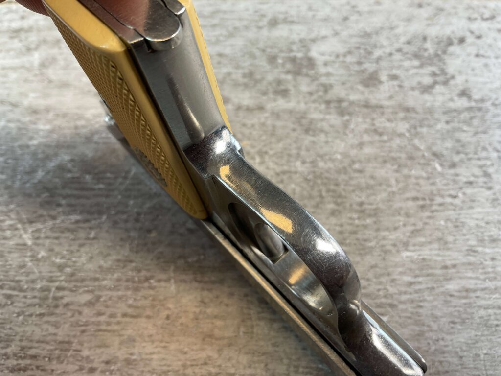 AUGUST MENZ LILIPUT MODEL 1927, 4.25MM NICKEL PLATED SEMI AUTO PISTOL, JAMES EARL JONES COLLECTION, RARE #5-10922-PF