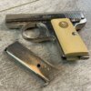 AUGUST MENZ LILIPUT MODEL 1927, 4.25MM NICKEL PLATED SEMI AUTO PISTOL, JAMES EARL JONES COLLECTION, RARE #5-10922-PF