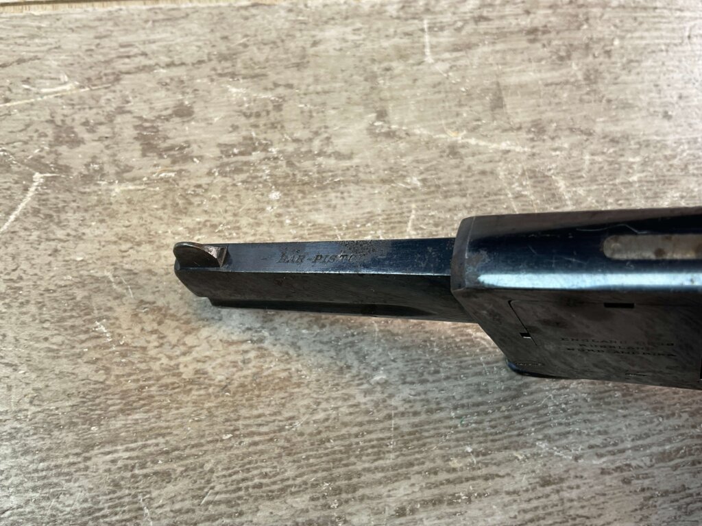 GERMAN BAR PISTOL .25ACP 4 SHOT ROTATING BREECH BLOCK W/FOLDING TRIGGER, JAMES EARL JONES COLLECTION, ANTIQUE #5-10924-PF