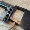 GERMAN BAR PISTOL .25ACP 4 SHOT ROTATING BREECH BLOCK W/FOLDING TRIGGER, JAMES EARL JONES COLLECTION, ANTIQUE #5-10924-PF