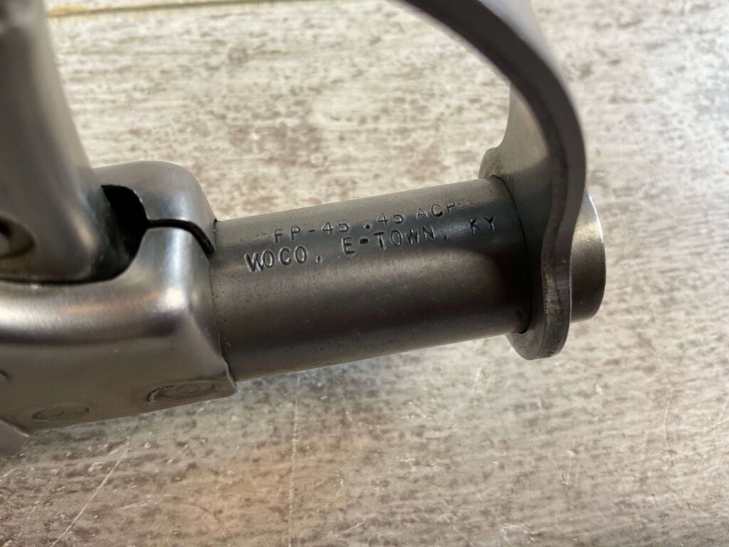 WWII FP-45 LIBERATOR PISTOL REPRODUCTION (MODEL 3), JAMES EARL JONES COLLECTION #5-10925-PF
