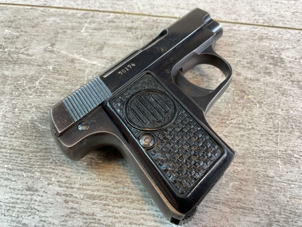 CZECH CZ DUO 6.35MM SEMI AUTO PISTOL RIG, 1943 MFR #6-02101-PF
