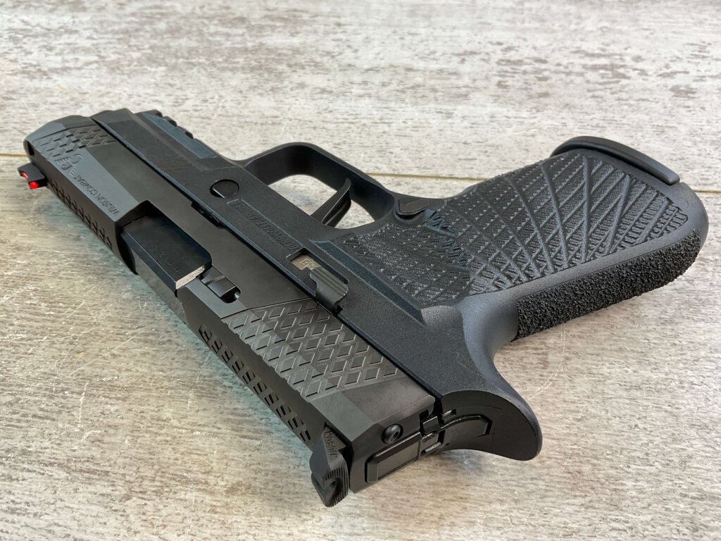 SIG SAUER/WILSON COMBAT WCP320 COMPACT 9MM PISTOL BLACK, NIB #6-02102-PF