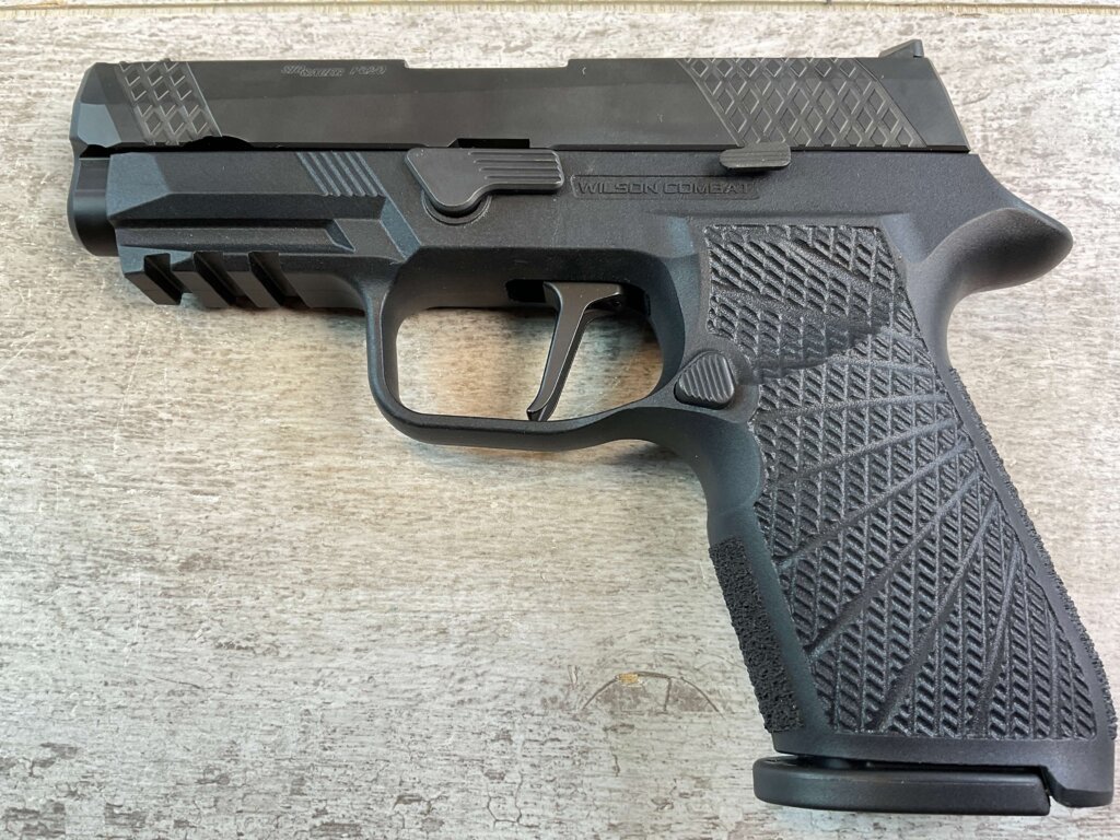 SIG SAUER/WILSON COMBAT WCP320 COMPACT 9MM PISTOL BLACK, NIB #6-02102-PF