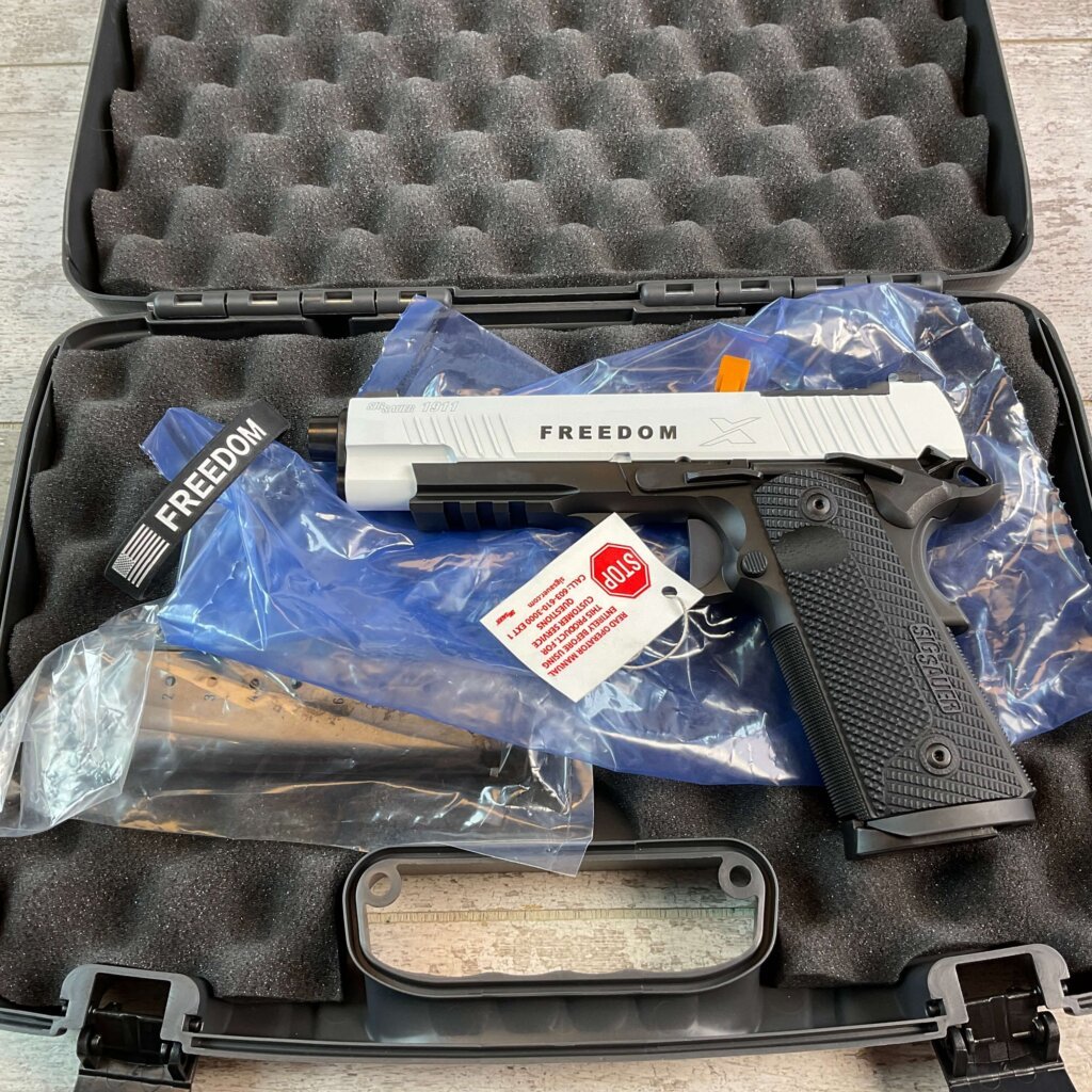 SIG SAUER 1911X LIMITED EDITION FREEDOM SERIES 45ACP PISTOL, NIB #6-02103-PF