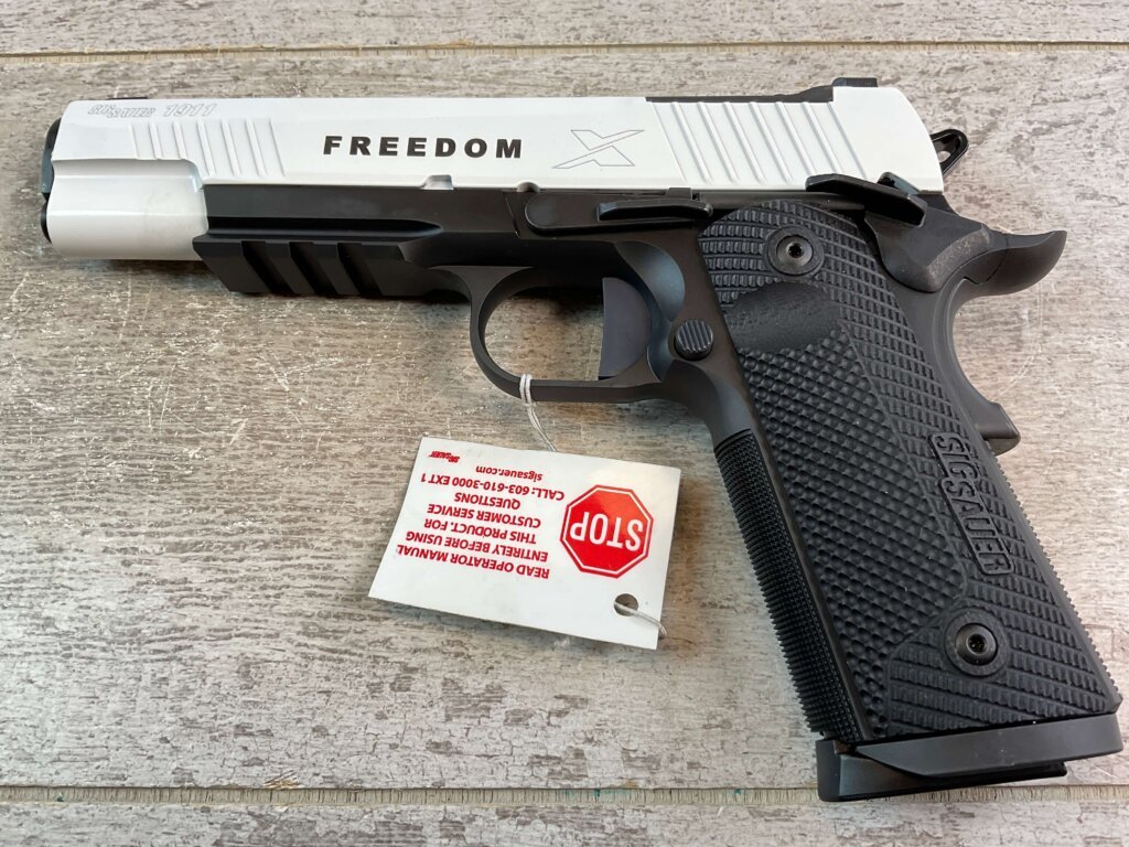 SIG SAUER 1911X LIMITED EDITION FREEDOM SERIES 45ACP PISTOL, NIB #6-02103-PF