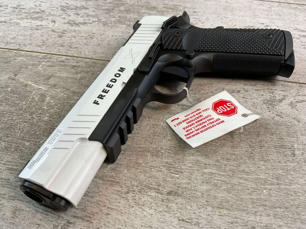 SIG SAUER 1911X LIMITED EDITION FREEDOM SERIES 45ACP PISTOL, NIB #6-02103-PF