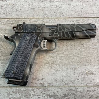 TISAS REGENT R100 1911 CUSTOM CAMO .45 ACP SEMI AUTO PISTOL, LIKE NEW #6-02104-PF