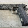 TISAS REGENT R100 1911 CUSTOM CAMO .45 ACP SEMI AUTO PISTOL, LIKE NEW #6-02104-PF