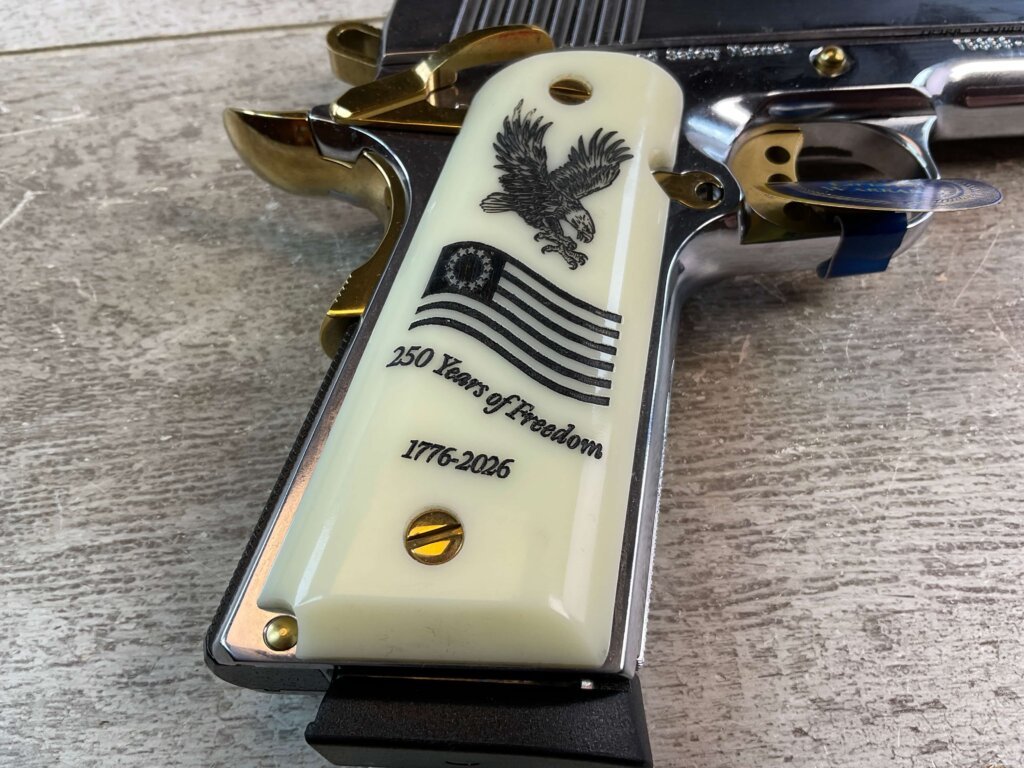 EAA GIRSAN MC1911 250TH ANNIVERSARY OF FREEDOM .45 ACP SEMI AUTO PISTOL, NIB #6-02105-PF