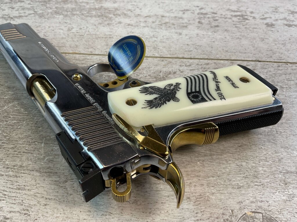 EAA GIRSAN MC1911 250TH ANNIVERSARY OF FREEDOM .45 ACP SEMI AUTO PISTOL, NIB #6-02105-PF