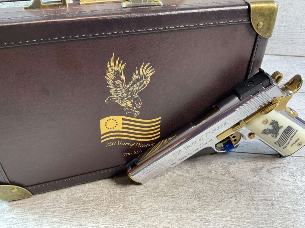 EAA GIRSAN MC1911 250TH ANNIVERSARY OF FREEDOM .45 ACP SEMI AUTO PISTOL, NIB #6-02105-PF