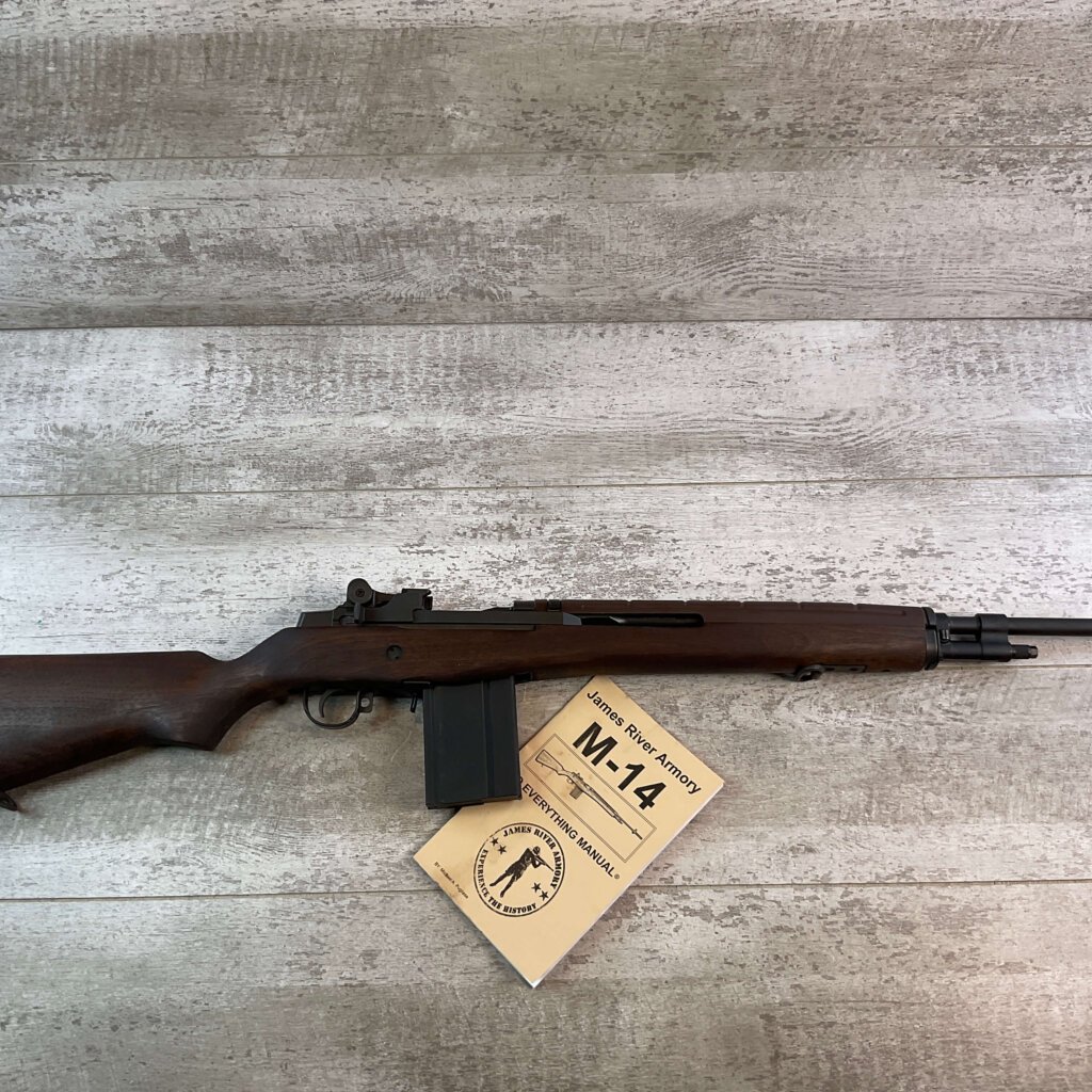 JAMES RIVER ARMORY M14 7.62X51 SEMI AUTO RIFLE, NEW #6-02107-PF