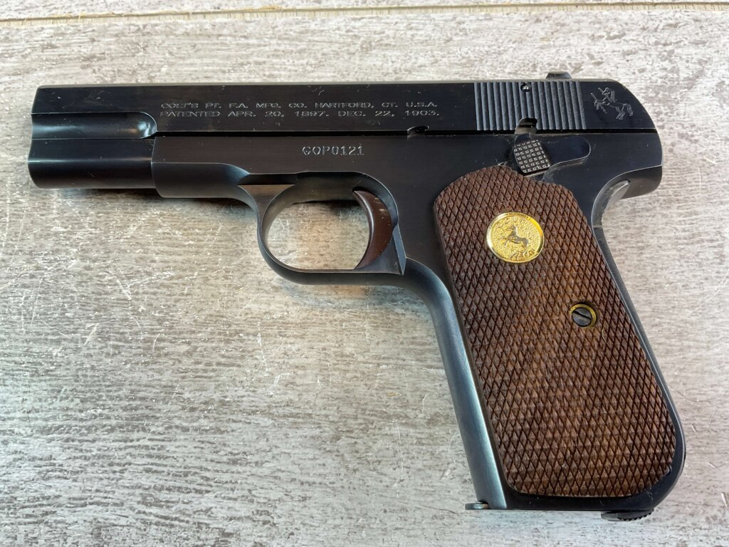 US ARMAMENT MFG, COLT 1903 POCKET HAMMERLESS .32ACP SEMI AUTO PISTOL, NOS #6-02109-PF