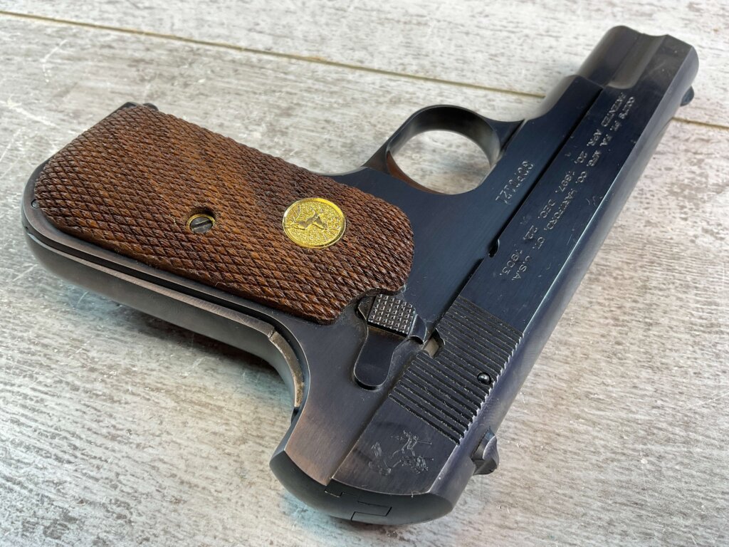 US ARMAMENT MFG, COLT 1903 POCKET HAMMERLESS .32ACP SEMI AUTO PISTOL, NOS #6-02109-PF