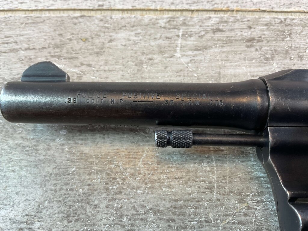 COLT POLICE POSITIVE SPECIAL .38 COLT/.38 S&W REVOLVER, #6-02110-PF