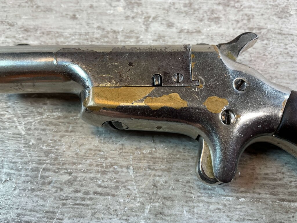 COLT 3RD MODEL DERRINGER .41RF SINGLE SHOT PISTOL, ANTIQUE #6-02111