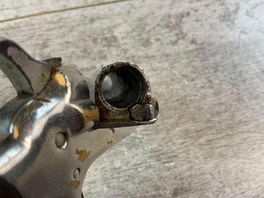 COLT 3RD MODEL DERRINGER .41RF SINGLE SHOT PISTOL, ANTIQUE #6-02111