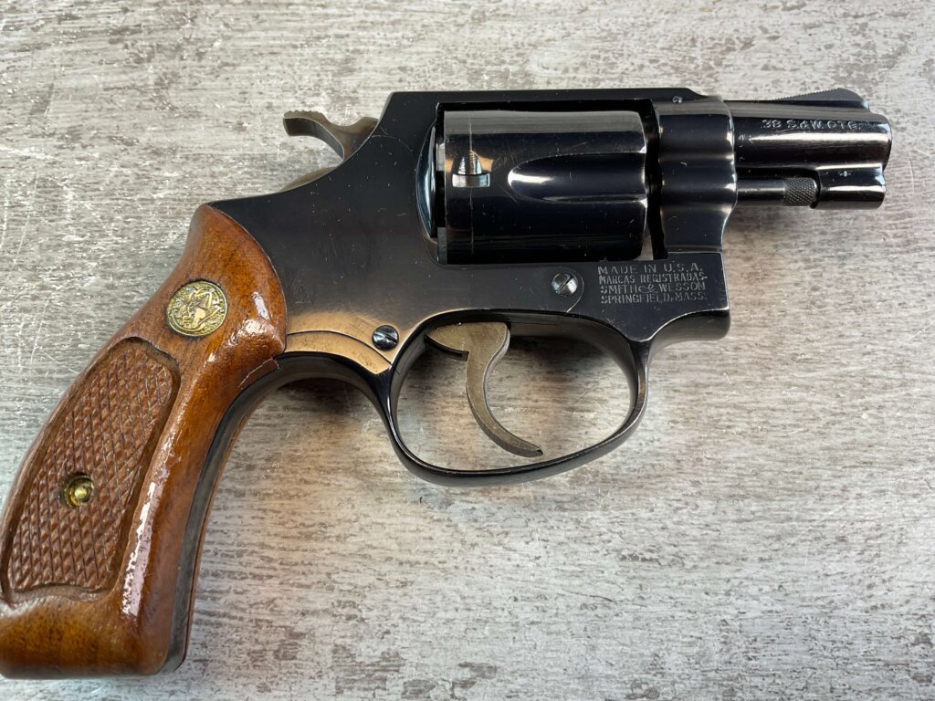 SMITH & WESSON .38S&W DA 32-1 TERRIER MODEL REVOLVER, MINTY IN ORIGINAL BOX #6-02113-PF